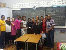 Tanzanian student educator visit