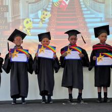 Grade RR, R, 1 Graduation and Prize Giving