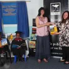 eTV donates books published by Jacana