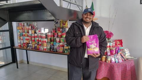 Mandela Day pet food drive